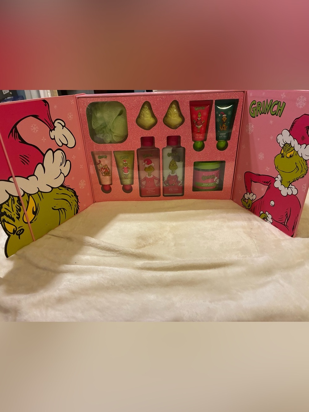The Grinch Bath Collection Gift Set